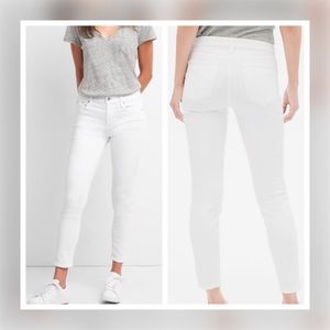 Gap 1969 White Legging Jean 27/4 R